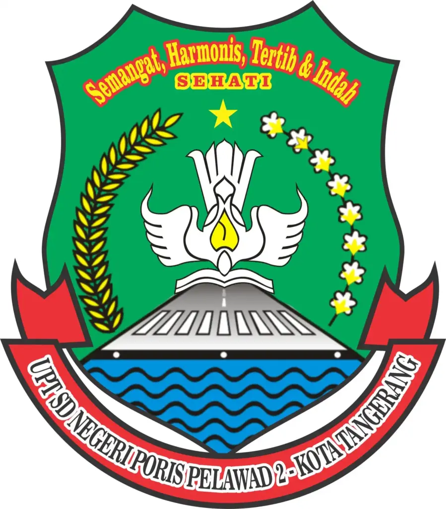 Sd negeri poris pelawad 2 logo