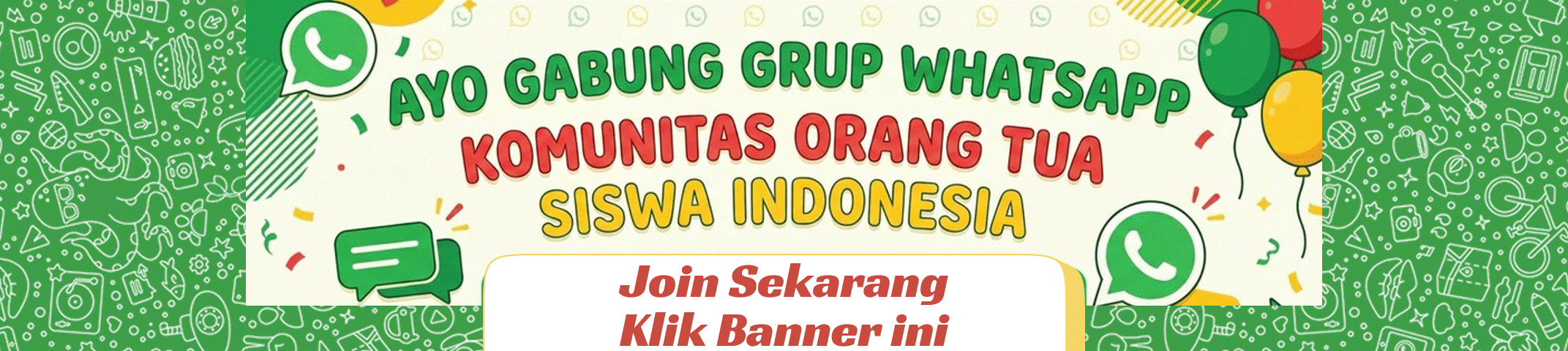 Grup Whatsapp Komunitas Orang Tua Siswa Indonesia
